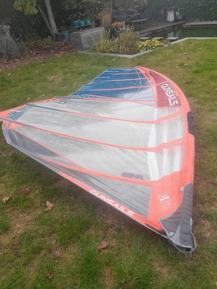 Gun Sails Gsr 8,6 race / slalom zeil, Watersport en Boten, Windsurfen, Zeil, Met draagtas, 7 m² of meer, Ophalen