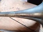 antieke ventieltrombone zoldervonst, Muziek en Instrumenten, Blaasinstrumenten | Trompetten, Ophalen, Gebruikt