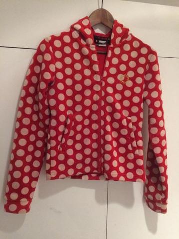 Gsus industries polka dot hoodie / witte stippen trui maat S, Rouge, Enlèvement ou Envoi, Taille 36 (S), Comme neuf