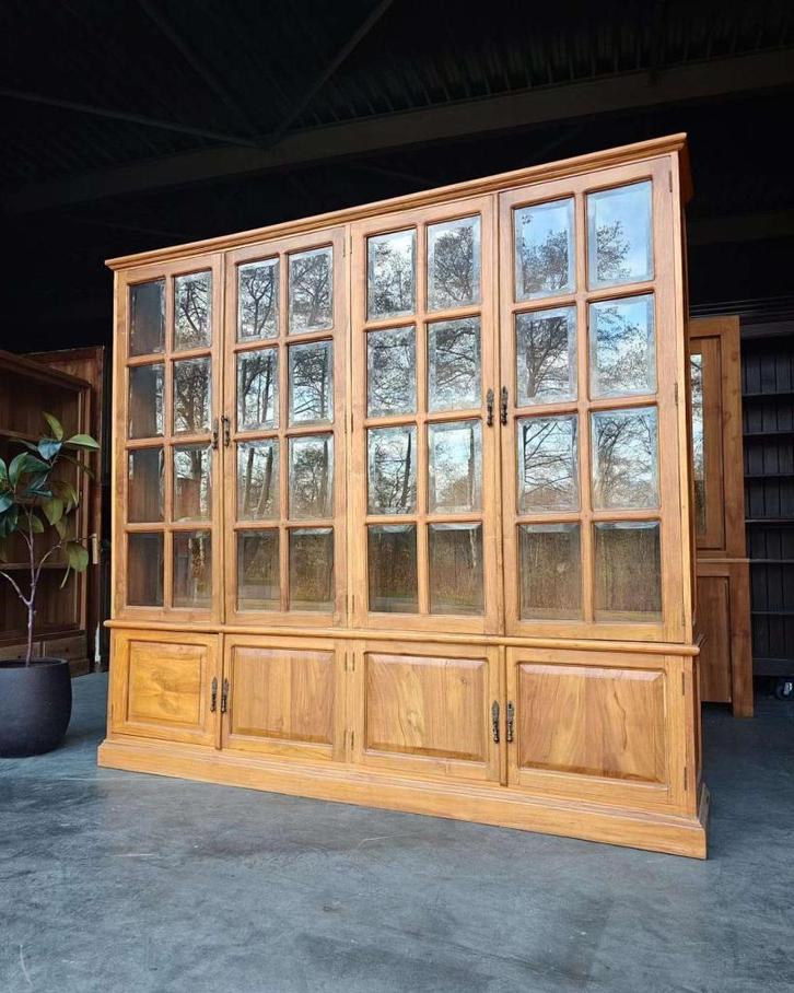 Prachtige antieke winkelkast | Winkelinrichting | #2522, Antiquités & Art, Antiquités | Meubles | Armoires, Enlèvement ou Envoi