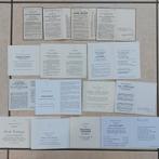 Lot bidprentjes Ronse/Renaix, Verzamelen, Bidprentjes en Rouwkaarten, Ophalen of Verzenden