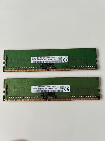 16 Go (2 x 8 Go) DDR4 3200 MHz 