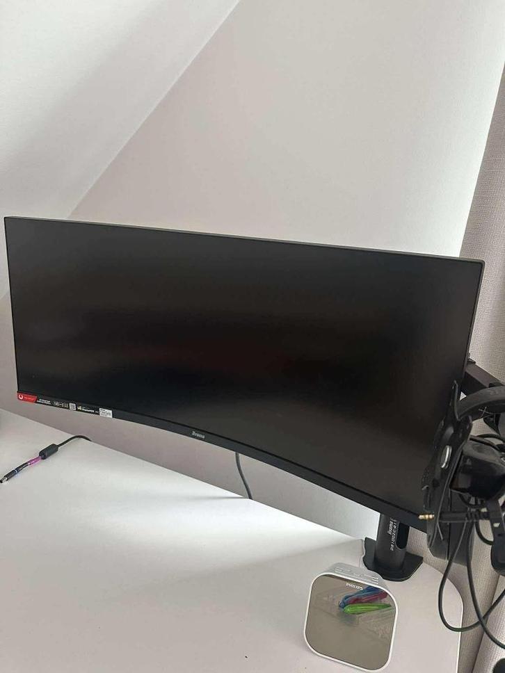 Iiyama G-master curved, Computers en Software, Monitoren, Zo goed als nieuw, 151 t/m 200 Hz, DisplayPort, HDMI, Thunderbolt, USB-C