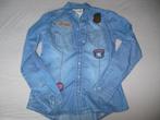 jeanshemd Lola&Liza XXS, Kleding | Dames, Blouses en Tunieken, Lola & Liza, Ophalen of Verzenden, Maat 34 (XS) of kleiner, Blauw