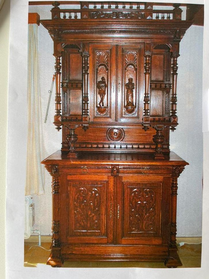 Antieke kasten in Mechelse stijl., Antiek en Kunst, Antiek | Meubels | Kasten, Ophalen