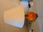 Vintage orange ceramic lamp, Huis en Inrichting, Woonaccessoires | Vazen, Ophalen, Zo goed als nieuw