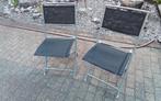 2  x   Tuinstoelen, Ophalen, Gebruikt, Inklapbaar