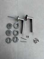 Standaard Inox deurklink (binnendeuren) €17/st, Doe-het-zelf en Bouw, Ophalen, Zo goed als nieuw, Inox