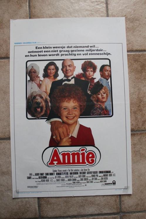 filmaffiche Annie 1982 Aileen Quinn filmposter, Verzamelen, Posters, Zo goed als nieuw, Film en Tv, A1 t/m A3, Rechthoekig Staand