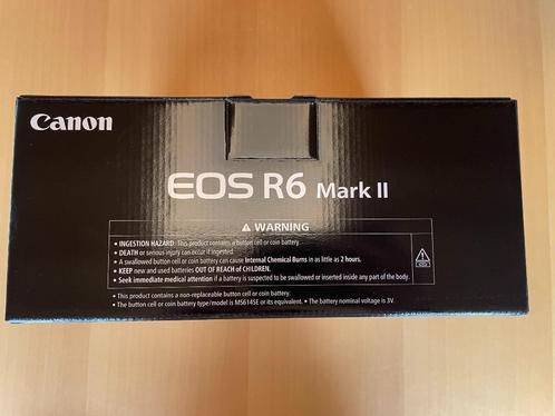 Canon EOS R6 Mark II + rugzak + SD kaart (64 Gb) + res. accu, Audio, Tv en Foto, Fotocamera's Digitaal, Nieuw, Canon, Ophalen of Verzenden