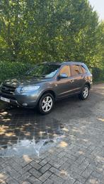 Hyundai Santa Fe lichte vracht– 4x4, Auto's, Hyundai, Santa Fe, Zwart, Leder, Particulier