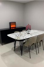 Volkeramische eettafel juntoo, Ophalen, Overige materialen, 50 tot 100 cm, Zo goed als nieuw