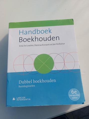 Handboek Boekhouden - Dubbel Boekhouden (zesde editie) beschikbaar voor biedingen