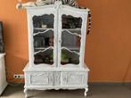 Vitrinekast in goede staat landelijke stijl, Enlèvement, Comme neuf