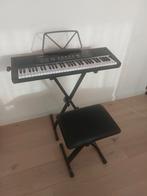 MAX KB15 keyboard set met standaard, bankje en koptelefoon, Muziek en Instrumenten, Keyboards, Ophalen, 61 toetsen, Met standaard