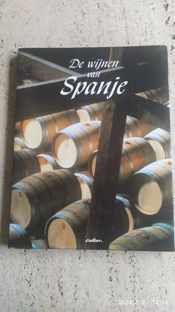 De wijnen van Spanje, Boeken, Kookboeken, Zo goed als nieuw, Overige typen, Spanje, Ophalen of Verzenden
