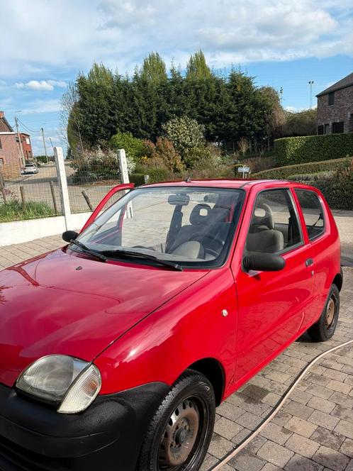 Fiat seicento, Auto's, Fiat, Particulier, Seicento, Bluetooth, Benzine, Euro 4, Berline, 3 deurs, Handgeschakeld, Rood, Grijs