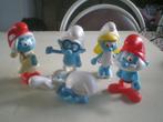 set grote smurfen, 14 cm, Ophalen of Verzenden, Zo goed als nieuw