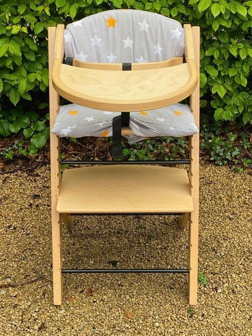 evolutionaire kinderstoel, Kinderen en Baby's, Kinderstoelen, Zo goed als nieuw, Meegroeistoel, Afneembaar eetblad, Gordel(s)