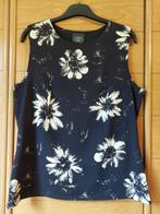 Mouwloos zomerbloesje/ topje - Laura Ashley - large, Kleding | Dames, Zwart, Maat 42/44 (L), Nieuw, Ophalen of Verzenden