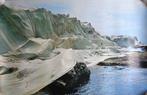 CHRISTO / WRAPPED COAST - AUSTRALIA / KLEUROFFSET / 64x99cm, Antiek en Kunst, Ophalen of Verzenden