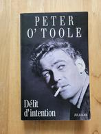 Livre autobiographie – Peter O’Toole – Délit d’Intention, Peter O'Toole, Enlèvement, Utilisé, Autres types