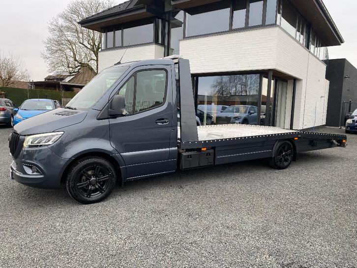 mercedes sprinter autotransporter - 2025 - 22000km btw wagen, Auto's, Mercedes-Benz, Bedrijf, Te koop, Sprinter Combi, Achteruitrijcamera