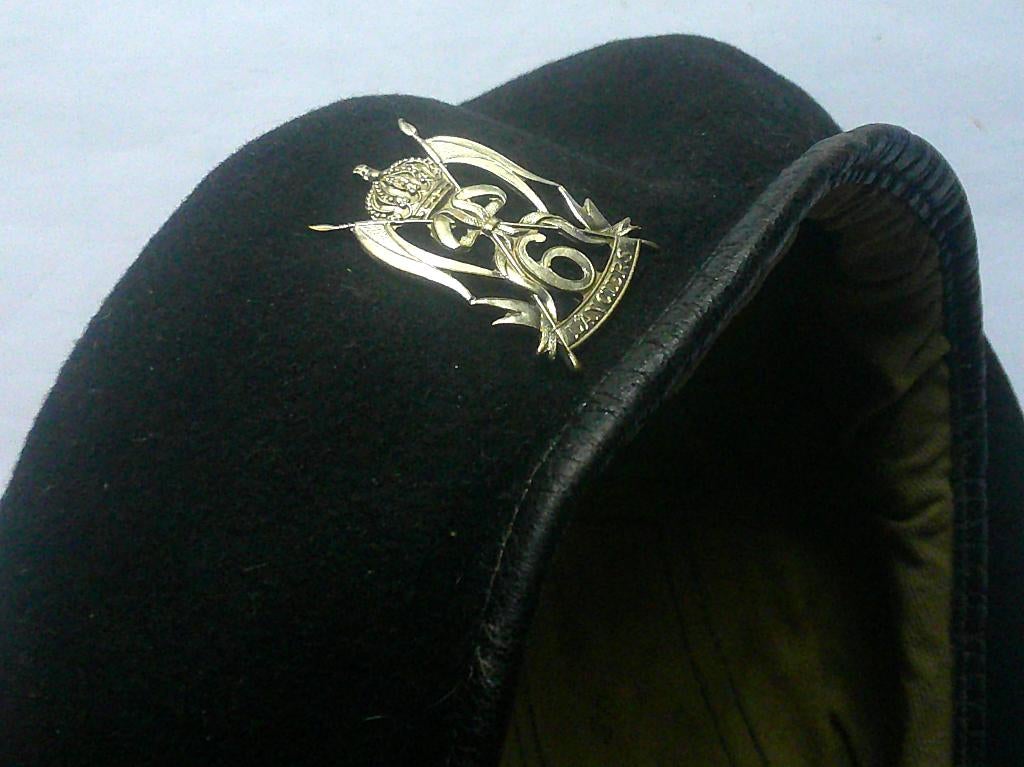 Béret de cavalerie belge 1963 du 6e lanciers dissout en 1969, Envoi, Armée de terre, Casque ou Béret
