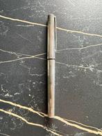 Prachtige zilverkleurige metalen Dupont inktpen, Verzamelen, Ophalen of Verzenden, Vulpen