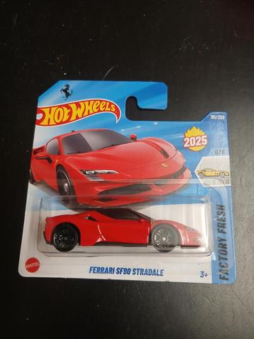 Hot wheels ferrari sf90 beschikbaar voor biedingen