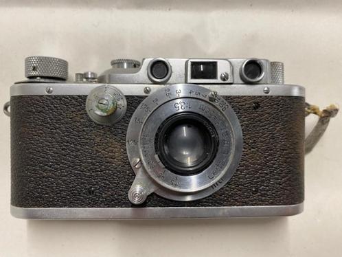 Leica IIIa van 1939 met 50mm objectief, Audio, Tv en Foto, Fotocamera's Analoog, Gebruikt, Leica, Ophalen of Verzenden