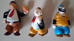3 Vintage 'Popeye' figurines (Wimpy en Brutus) 1988/1993, Ophalen of Verzenden, Zo goed als nieuw
