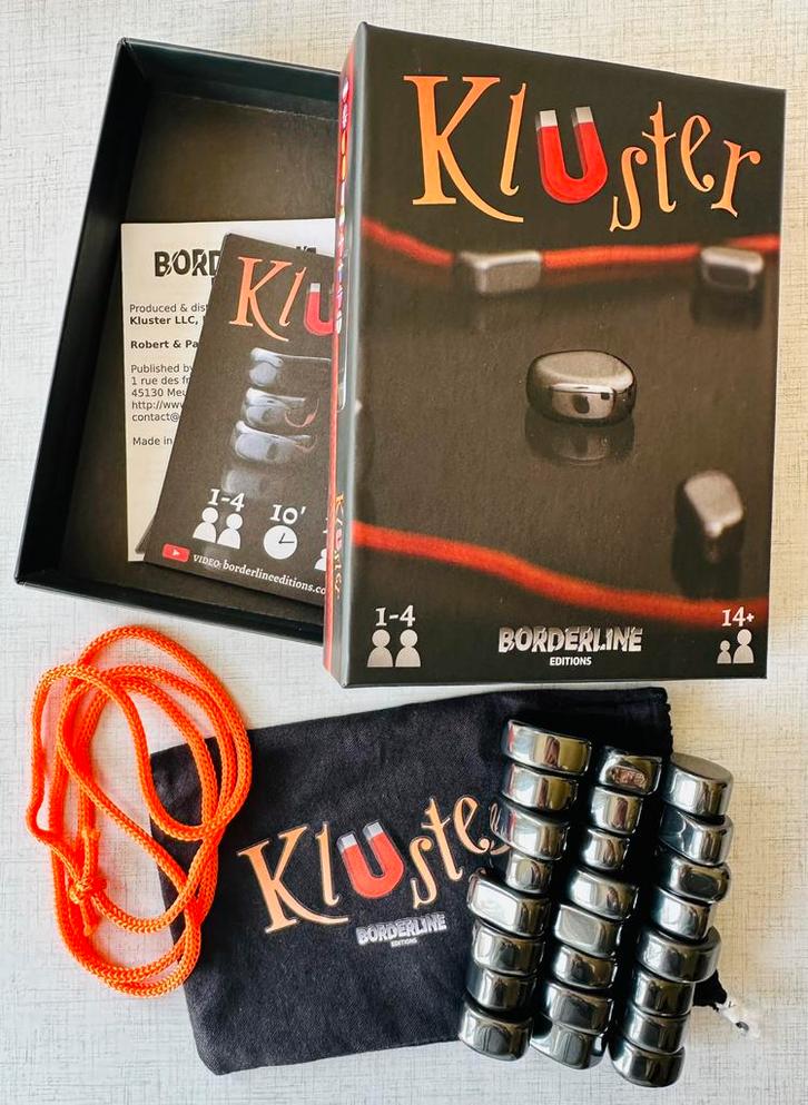 Kluster 14+ magneetset, Hobby en Vrije tijd, Gezelschapsspellen | Overige, Gebruikt, Een of twee spelers, Drie of vier spelers