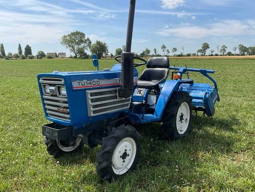 Iseki TU1400 Minitractor met grondfrees, Zakelijke goederen, Machines en Bouw | Tuin, Park en Bosbouw, Overige typen