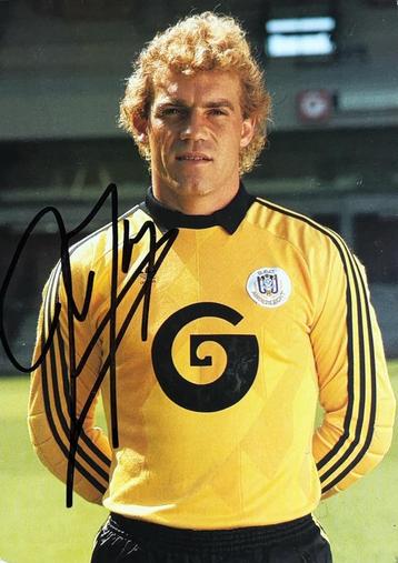 Fiche de joueur de Jacky Munaron RSC Anderlecht 1988-1989, Envoi, Comme neuf, Cartes de joueur