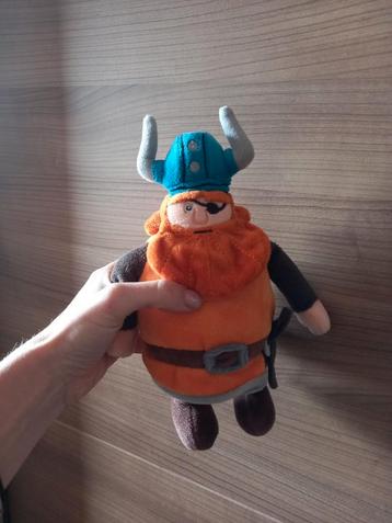 Nieuwe Wickie de viking Hagar knuffel Studio 100 beschikbaar voor biedingen