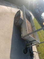 Dubbelasser 300x135 geremd met Nederlandse  kenteken, Ophalen, Zo goed als nieuw