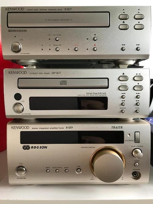 KENWOOD Mini installatie R-SE9, Audio, Tv en Foto, Stereoketens, Gebruikt, Cassettedeck, Cd-speler, Tuner of Radio, Microset, Losse componenten