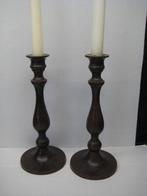 KANDELAARS METAAL, Enlèvement ou Envoi, Brun, Métal