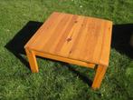 Table basse salon en sapin, Ophalen, Gebruikt, 50 tot 100 cm, Vierkant