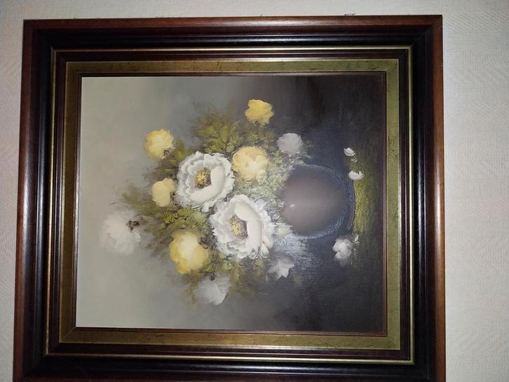 Vroeg 20e eeuw Nederlands Anton Van Domberg Groot Stilleven, Antiek en Kunst, Kunst | Schilderijen | Klassiek, Ophalen of Verzenden