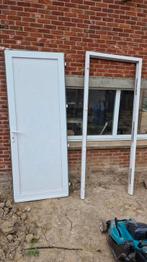 Pvc buitendeur buitenkant kader 225-93, Doe-het-zelf en Bouw, Ophalen, Zo goed als nieuw