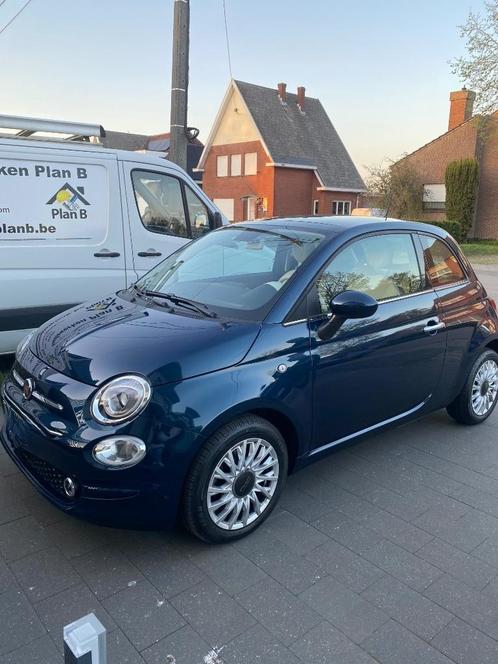 Fiat 500 1.2i automaat 2019/open dak / navi-carplay, Auto's, Fiat, Particulier, Achteruitrijcamera, Airbags, Airconditioning, Apple Carplay