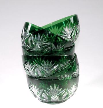 Val Saint Lambert - 6 Rince-doigts - VSL - Val St Lambert beschikbaar voor biedingen