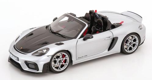 PORSCHE 718 Spyder RS Pack Weissach - 1/18 - PRIX : 119€, Hobby en Vrije tijd, Modelauto's | 1:18, Nieuw, Auto, Norev, Ophalen