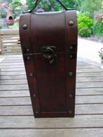 Leuk houten brocante koffertje, Antiek en Kunst, Ophalen of Verzenden