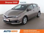 Toyota Auris 1.8 Hybrid Dynamic (bj 2016, automaat), Auto's, Gebruikt, Zwart, 136 pk, 5 deurs