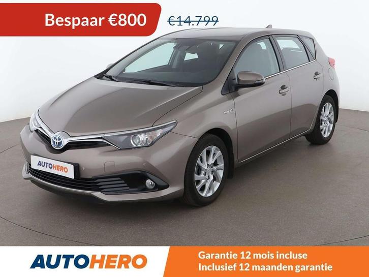 Toyota Auris 1.8 Hybrid Dynamic (bj 2016, automaat), Auto's, Toyota, Te koop, Auris, ABS, Achteruitrijcamera, Airbags, Airconditioning