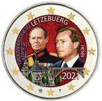 2 euro Luxemburg 2021 Jean I gekleurd, Ophalen of Verzenden, Luxemburg, 2 euro