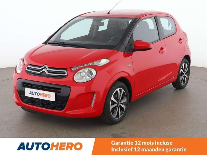 Citroën C1 1.0 VTi Shine (bj 2018, automaat), Auto's, Citroën, Te koop, C1, ABS, Achteruitrijcamera, Airbags, Airconditioning